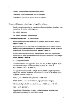Embolie graisseuse et hyperthermie majeure