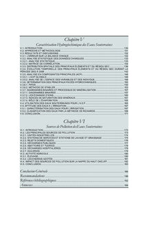 Etude de la Qualité des Eaux de la vallée du Haut Cheliff (Algérie)