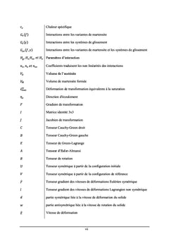 Transformations finies des alliages à mémoire de forme à base de Fer