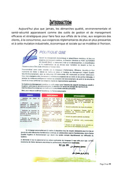 Etude pour la mise en place SMI Maintenance du matériel naval du PAD