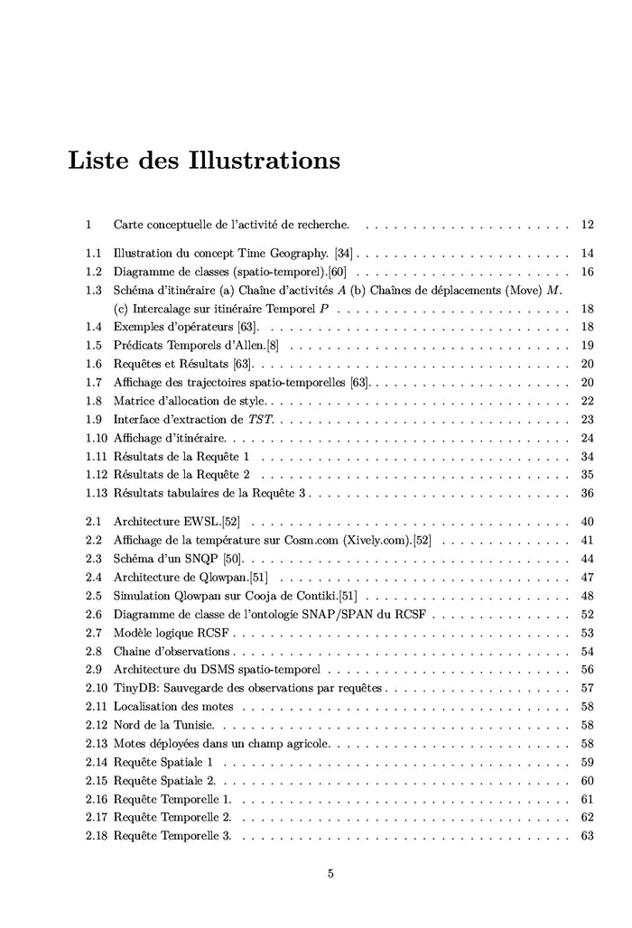 Contributions à la recherche en géo-informatique