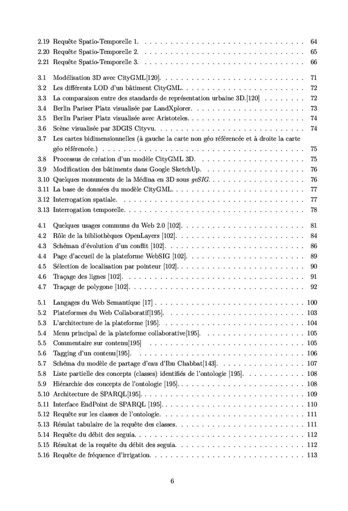 Contributions à la recherche en géo-informatique