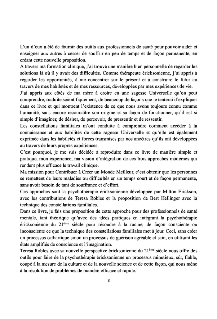 Les constellations familiales ericksoniennes