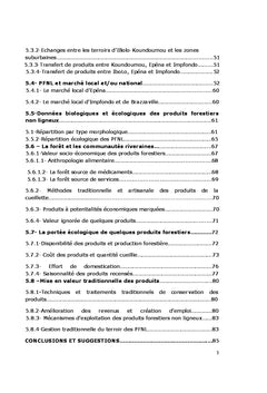 L'aire conservée des populations d'Ibolo-Koundoumou (Congo)