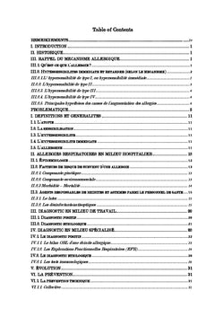 Prevalence des allergies chez le personnel de soins de Tlemcen
