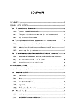 Accoucher "naturellement". Profils, attentes et motivations
