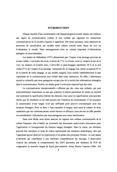 Enseignement de la communication non verbale en classe de langue