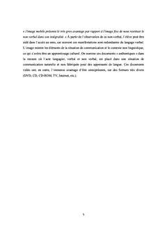 Enseignement de la communication non verbale en classe de langue