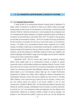 Enseignement de la communication non verbale en classe de langue
