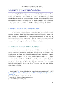 Les etapes de la certification des comptes