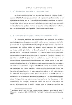 Les etapes de la certification des comptes