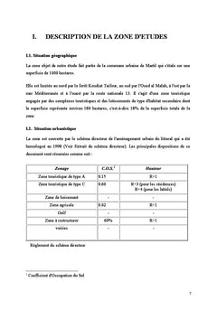 Etat de l'assainissement liquide dans la zone de Cabo Negro (Maroc)