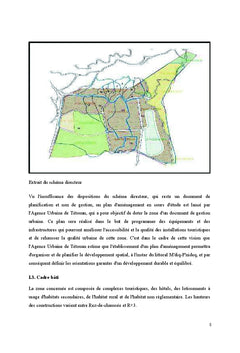 Etat de l'assainissement liquide dans la zone de Cabo Negro (Maroc)