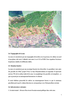 Etat de l'assainissement liquide dans la zone de Cabo Negro (Maroc)