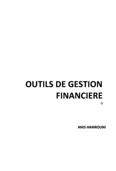 Outils de gestion financière