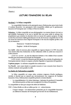 Outils de gestion financière