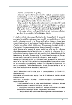 Réussir l'export dans le secteur agroalimentaire en Tunisie