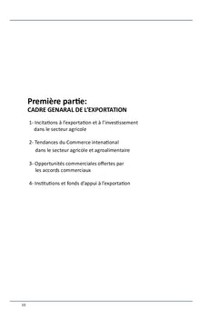 Réussir l'export dans le secteur agroalimentaire en Tunisie