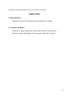 L'oncocytome renal