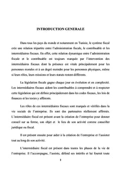 Les intermédiaires fiscaux : rôles et incompatibilités