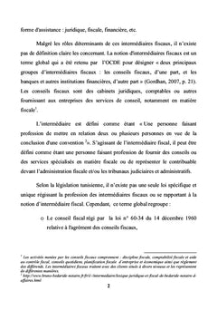 Les intermédiaires fiscaux : rôles et incompatibilités