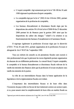Les intermédiaires fiscaux : rôles et incompatibilités