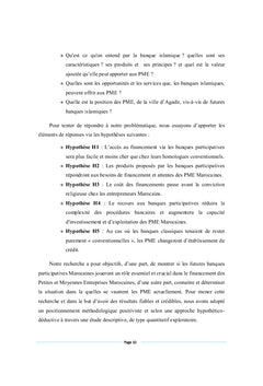 La banque participative au Maroc et le financement de la PME