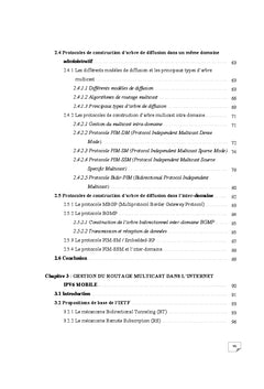 Le routage multicast dans l'internet IPv6 mobile