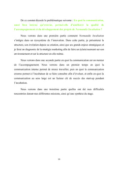 La Communication des Incubateurs de Startups