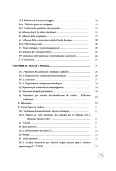 Reduction catalytique des nitrates en presence des catalyseurs bimetal