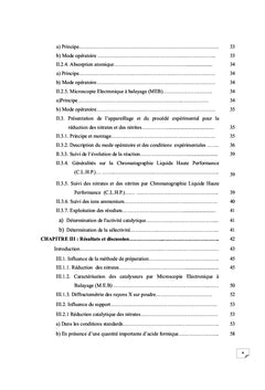 Reduction catalytique des nitrates en presence des catalyseurs bimetal