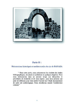 Modélisation restitution 3D monumentale du site archéologique "Banasa"