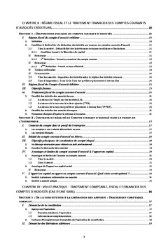 Le compte courant d'associés: Les manipulations et le contrôle fiscal