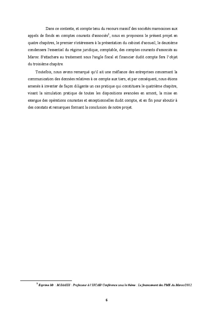 Le compte courant d'associés: Les manipulations et le contrôle fiscal