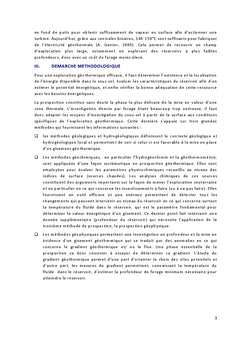 Les potentialités géothermiques de l'Algérie du Nord