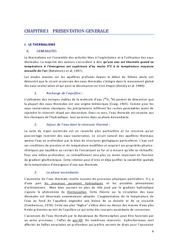 Les potentialités géothermiques de l'Algérie du Nord