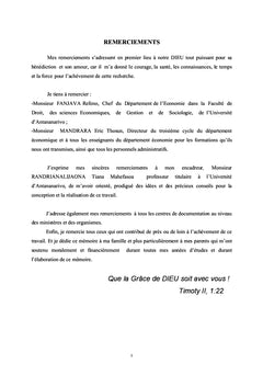 Impacts socio-economiques de la pollution atmospherique A Madagascar