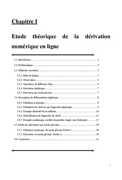 Différentiateurs robustes pour la commande des systèmes