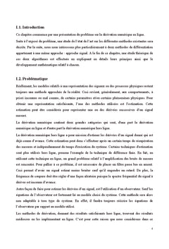 Différentiateurs robustes pour la commande des systèmes