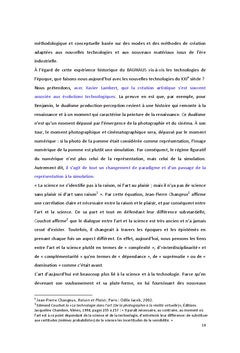 Processus créatifs et systèmes autogénératifs