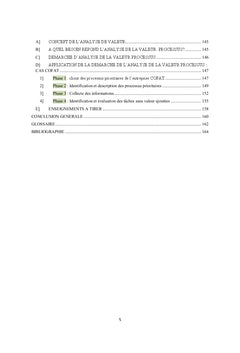 Methodes pour piloter la performance : cas d'application en entreprise