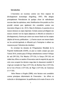 Digitalisation et innovation en Afrique subsaharienne
