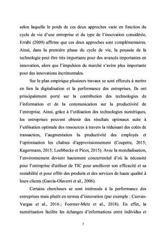Digitalisation et innovation en Afrique subsaharienne