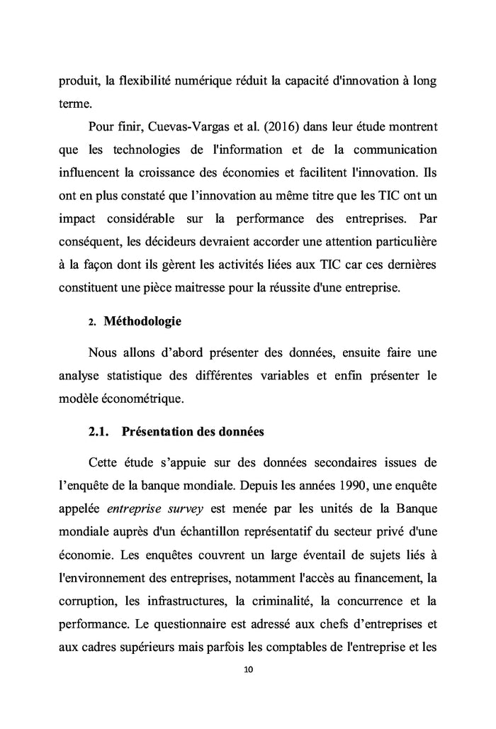 Digitalisation et innovation en Afrique subsaharienne
