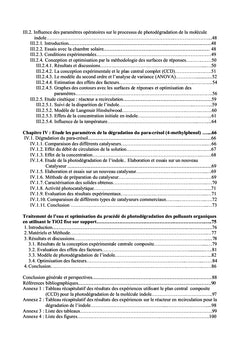 Traitement Des eaux Par Photocatalyse (UV / TiO2)