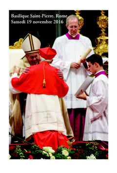 L'eveque Maurice e. Piat cree cardinal par le pape François