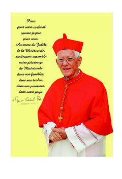 L'eveque Maurice e. Piat cree cardinal par le pape François