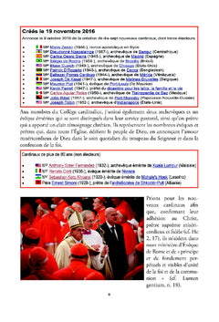 L'eveque Maurice e. Piat cree cardinal par le pape François