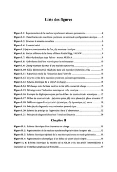 modele en defauts de la generatrice synchrone A aimants permanents