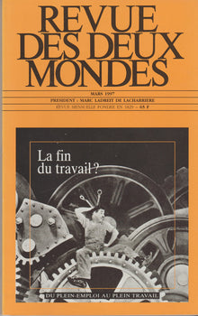 Revue des deux mondes Mars 1997